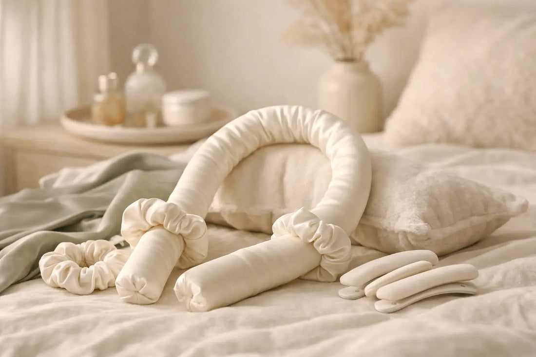 Heatless Curling Set Guide for Soft Overnight Waves - Ulviero