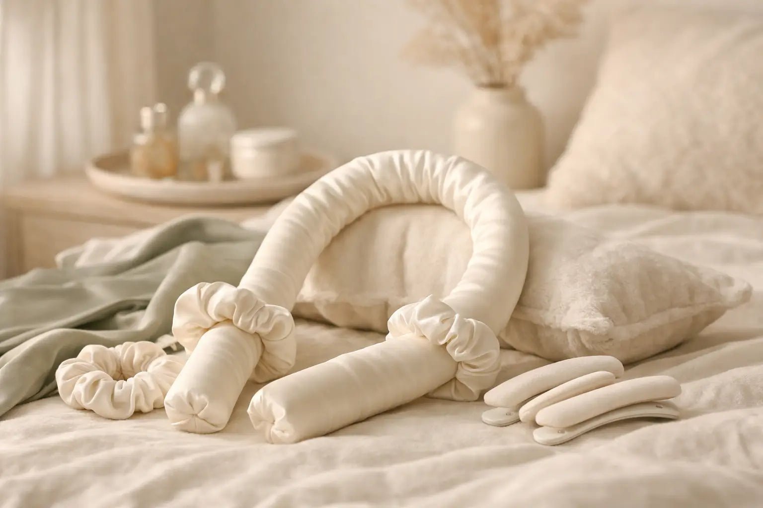 Heatless Curling Set Guide for Soft Overnight Waves - Ulviero