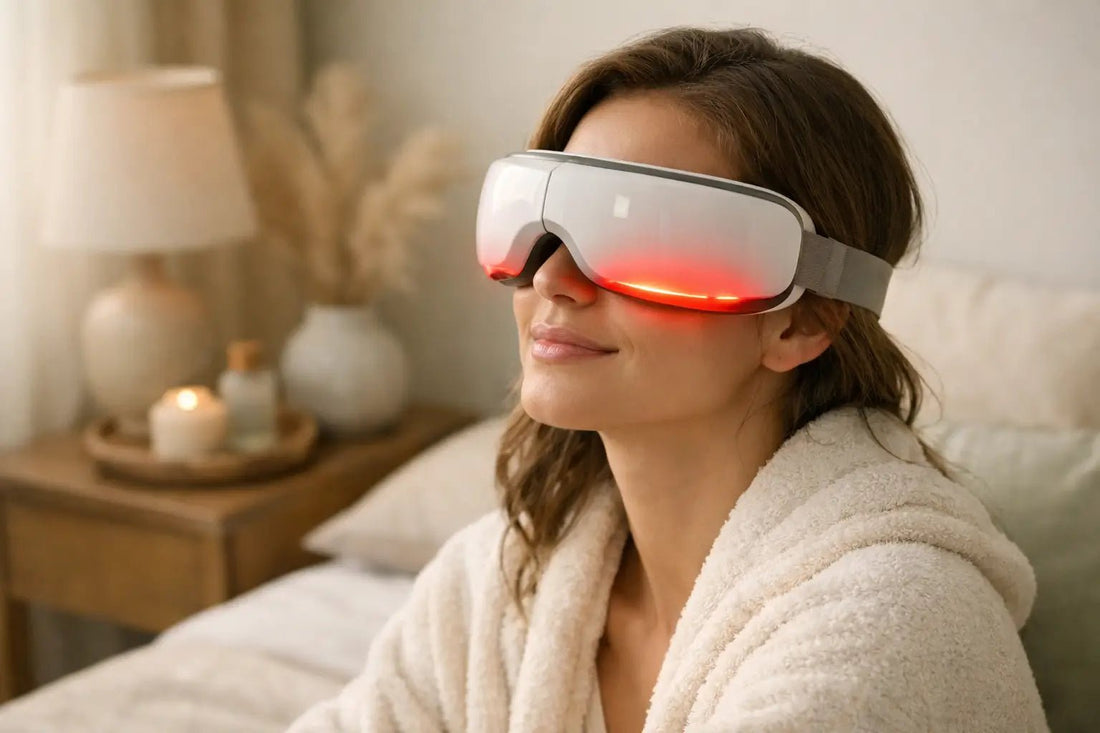 Red Light Eye Massager Review for Tired Eyes - Ulviero