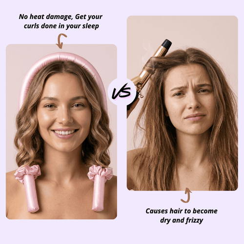Heatless Curling Set — Wake Up to Salon Curls Overnight - Ulviero