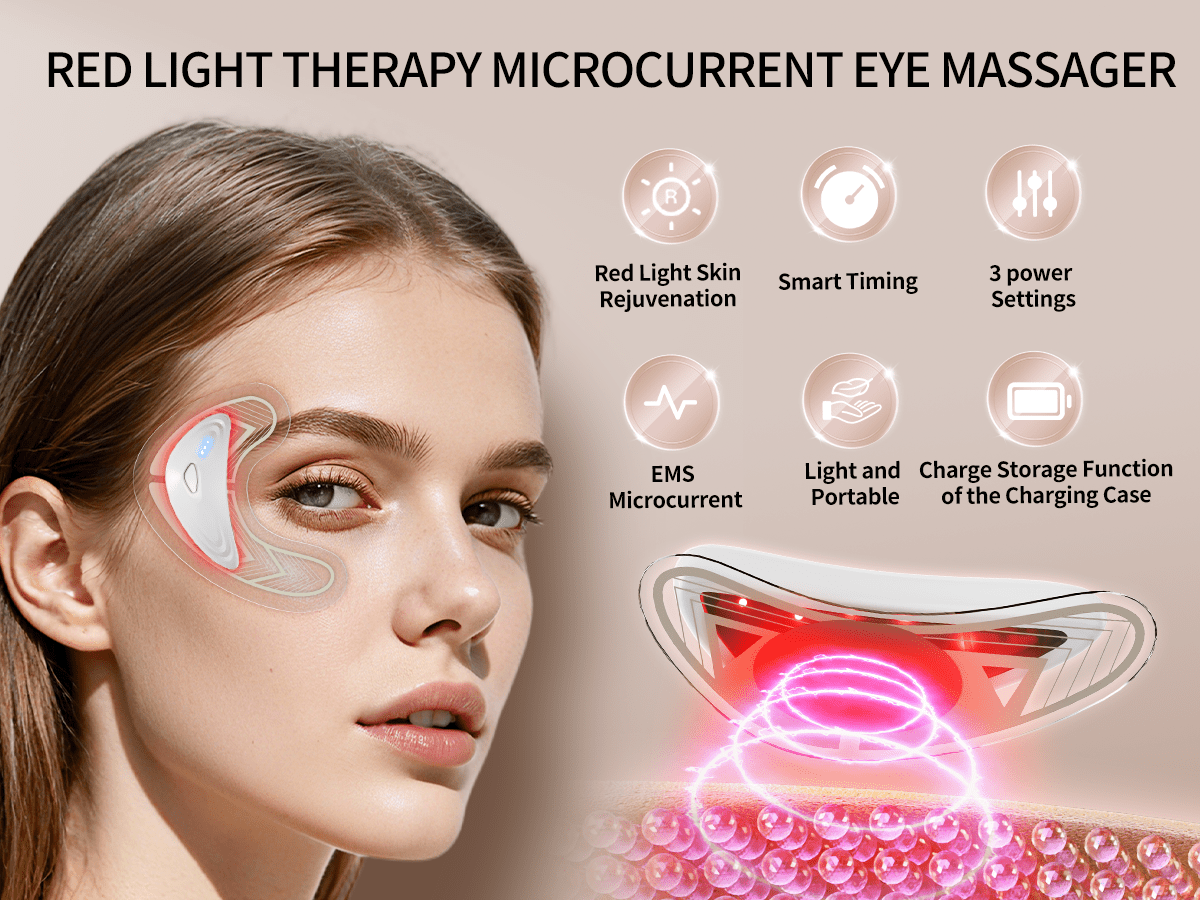 Red Light Eye Massager — Wake Up With Brighter Eyes - Ulviero