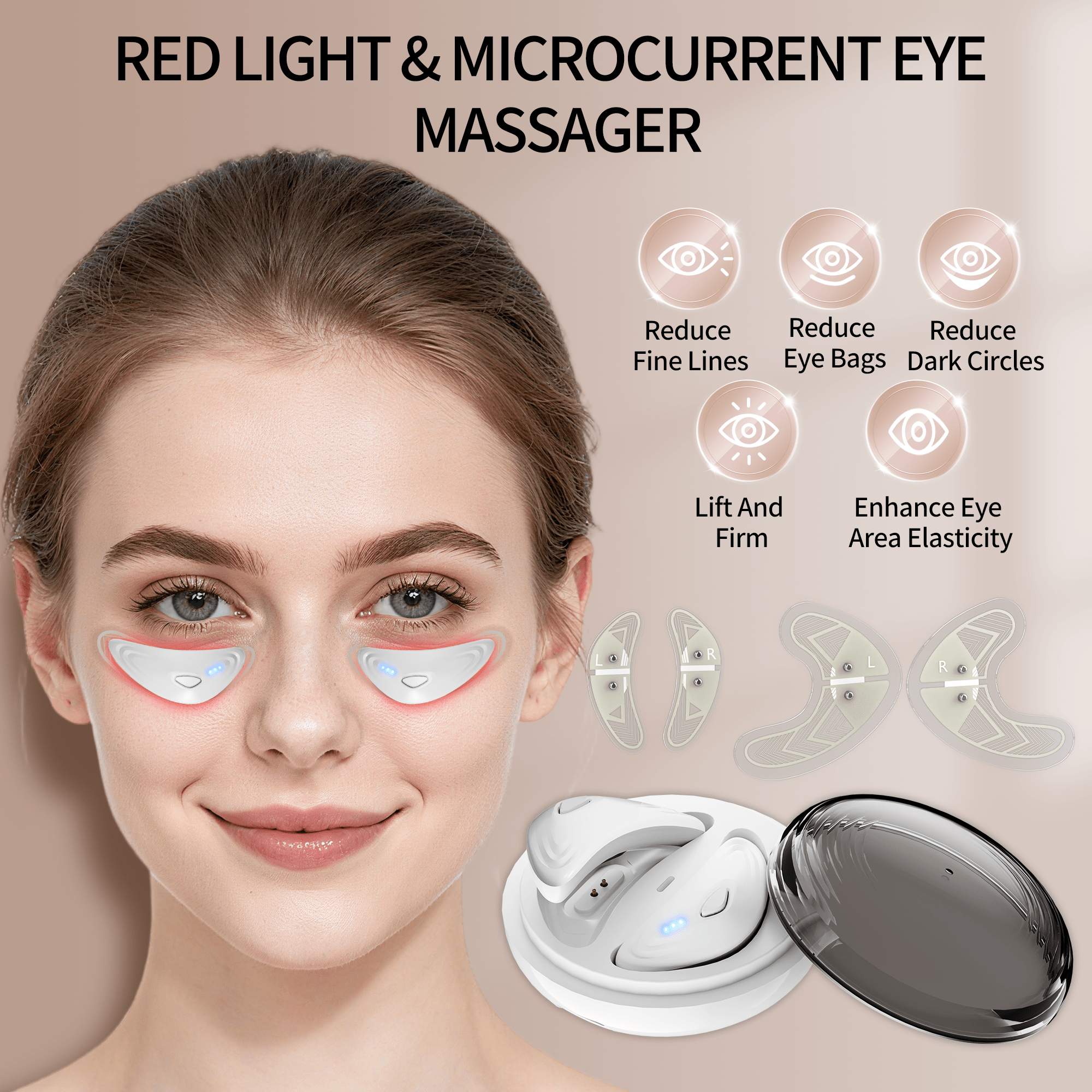 Red Light Eye Massager — Wake Up With Brighter Eyes - Ulviero