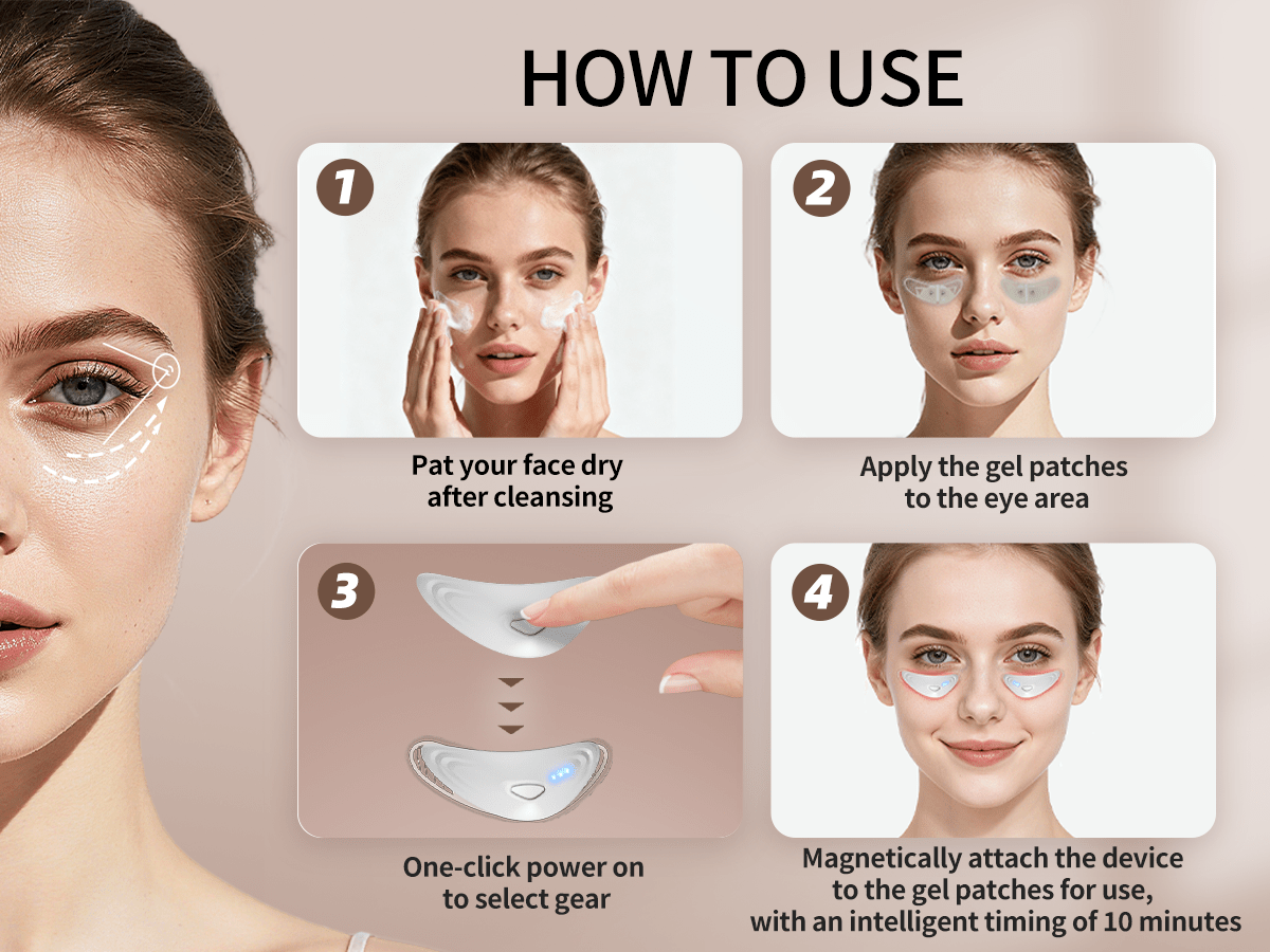 Red Light Eye Massager — Wake Up With Brighter Eyes - Ulviero